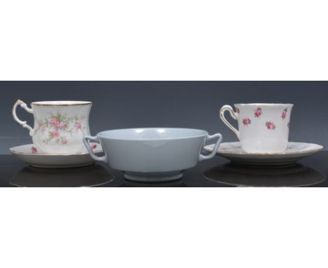 Paragon bone china part tea set, Victoriana Rose pattern and other tablewares.