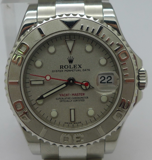 rolex oyster perpetual date yacht master superlative chronometer