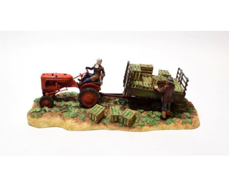Border Fine Arts 'Cut and Crated', model No. B0649 by Ray Ayres, limited edition 384/2001, with box and certificate (a.f).  L