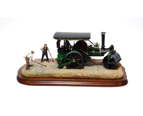 Border Fine Arts 'Betsy' (Steam Engine), model No. B0663 by Ray Ayres, limited edition 375/1750, on wood base, with box and c