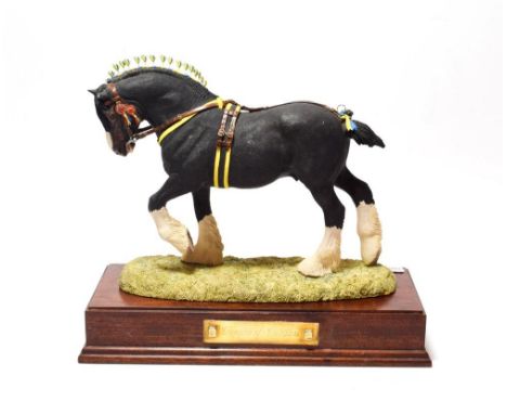 Border Fine Arts 'Champion of Champions' (Gold Edition), model No. L140C by Anne Wall, limited edition 281/350/950, on base, 