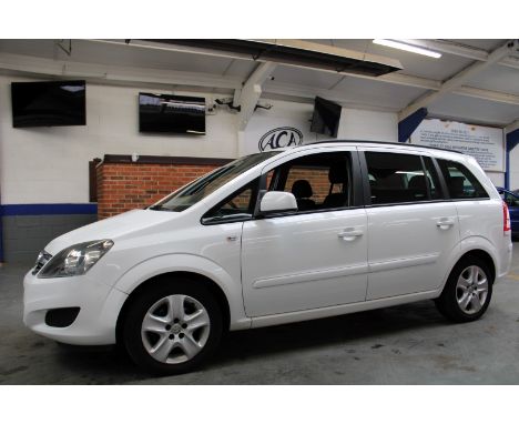 Make &amp; Model: Vauxhall Zafira ExclusivDate of Reg: EK63 RAXColour: Whitecc: 1598MoT: 24-02-2023Fuel Type: PETROLMileage: 