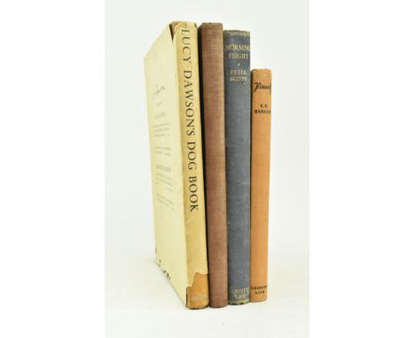 A collection of four early 20th century 1930s books relating to animals, animal drawings and artworks. The lot to comprise 19