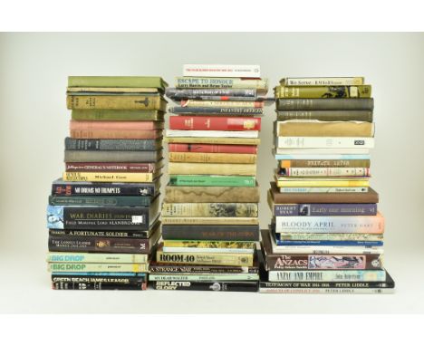 First and Second World War military interest. A collection of reference books and biographies. The lot including titles such 