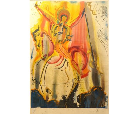§&nbsp;Salvador Dali (Spanish, 1904-1989)'Le Cavalier Triomphant' 1973, from the 'Apocalypse' series,signed and numbered 20/1