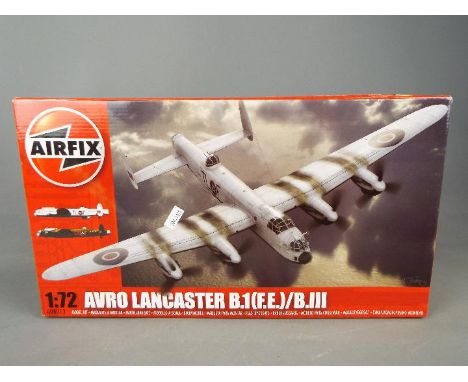 Airfix - an all plastic model kit of an Avro Lancaster B.1 (F.E.) / B.III model No. A08013, 1:72 scale, mint in unopened seal