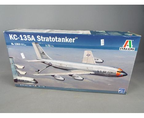 Italeri - a KC-135A Stratotanker all plastic model kit, 1:72 scale, model No. 1353, mint in factory sealed box