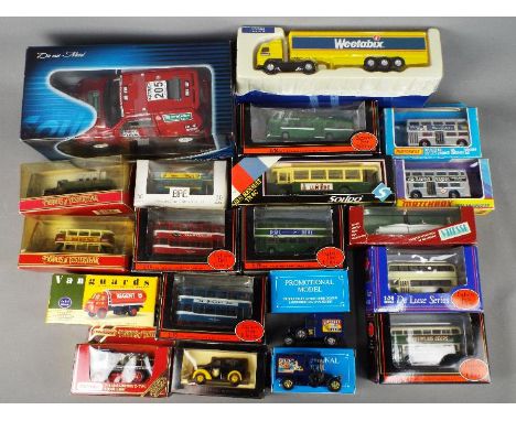 Matchbox, EFE, Corgi,Vitesses, Solido, Other - 20 boxed diecast model vehicles in various scales. Lot includes Matchbox Super