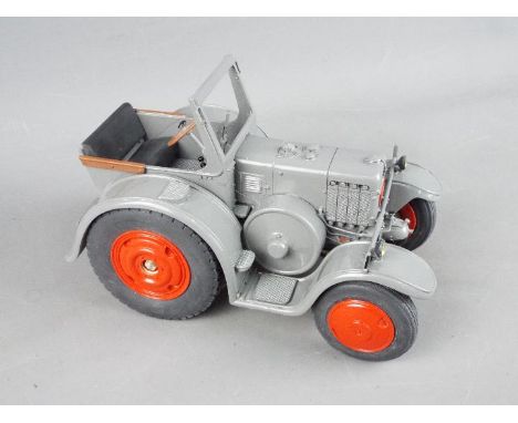 CTF - An unboxed and unmarked but probably by CTF Lanz Bulldog Farm Tractor made by CTF (Collectable Toys Factory - France). 