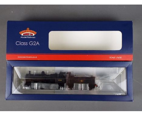 Bachmann - A boxed Bachmann OO gauge DCC ON BOARD 31-477DC Class 2GA Steam Locomotive and Tender Op.No.49361 in BR Black Late