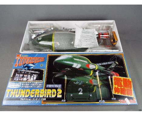 Gerry Anderson - Thunderbirds - a Takara Rescue Mecha Collection Thunderbird 2 model No. 648277-14002, 1:140 scale model in o