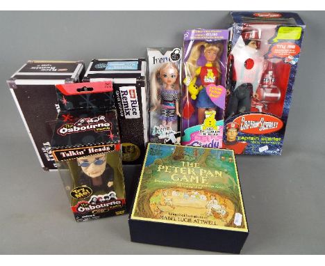 Captain Scarlet - a collection of boxed doll figures to include a Carlton boxed Captain Scarlett talking action figure (not c