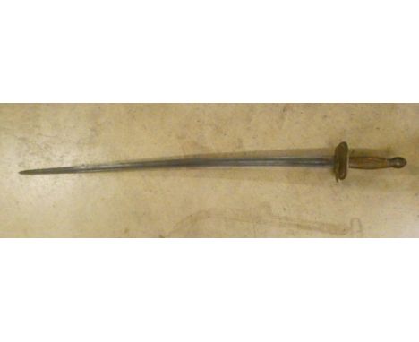 A Napoleonic infantry officer's sword, no scabbard 