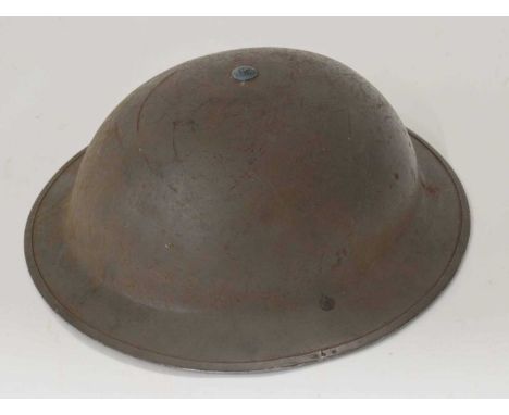 Second World War British 1938 dated MK II steel helmet