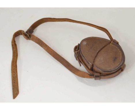 British WWI 1915 dated prismatic marching compass manufactured by Anglo-Swiss Association No 35820, Werner's pattern, togethe