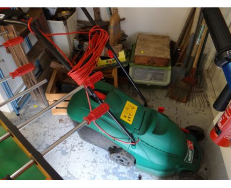 A Qualcast rotary electric lawn mower E/T