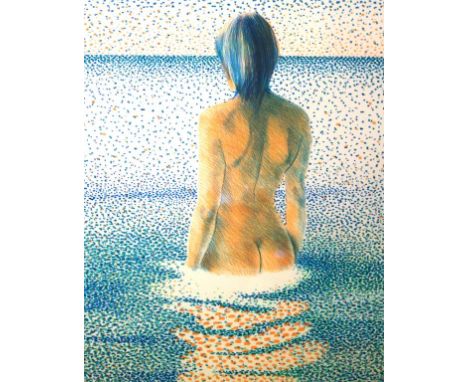 Adrianne George, nude lithograph, No.13/150, signed in pencil lower right & dated 1981