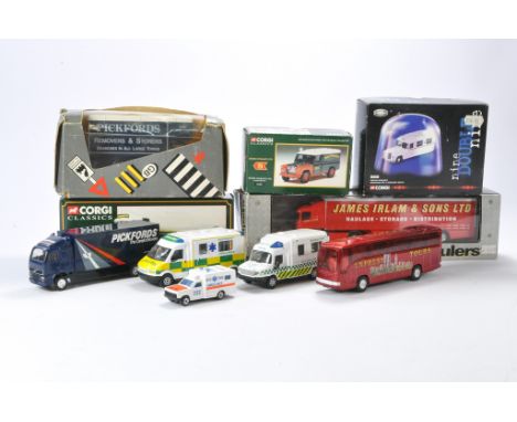 Misc diecast commercial group comprising various Corgi issues including Eddie Stobart. Generally good to very good, some boxe