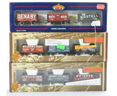 Bachmann Model Railway 00 Gauge Wagon Sets comprising P.O.Wagons produced exclusively for Geoffrey Allison, Coal Traders Clas