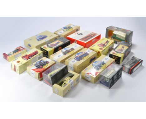 A group of diecast commercial issues from mostly Corgi including seventeen boxed issues in various liveries. 