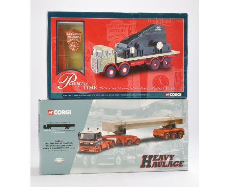 Corgi Diecast Model Truck issues comprising No. 09804 ERV 8 Wheel Platform with Generator Load in the livery of Holden plus n