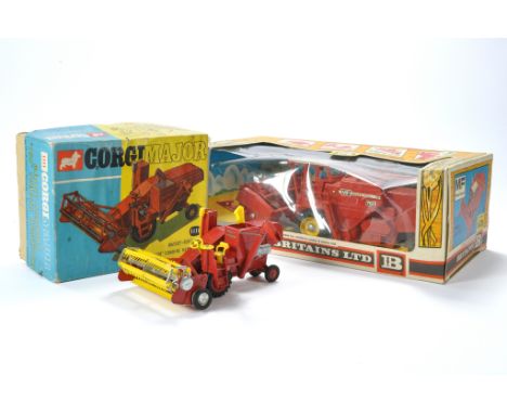 Britains 1/32 Farm Model issue comprising Massey Ferguson 760 Combine. Looks to be excellent without obvious sign of fault in