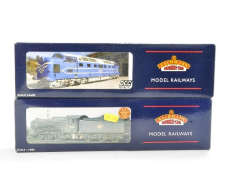 Model Railway comprising Bachmann no.31550A V2 4771 Green Arrow LNEW Doncaster Green(National Collection), 32-522NRM Deltic P