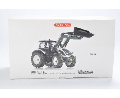 Wiking 1/32 Farm Model Issue comprising Valtra t174 with front loader. Not previously removed from box, hence excellent and a