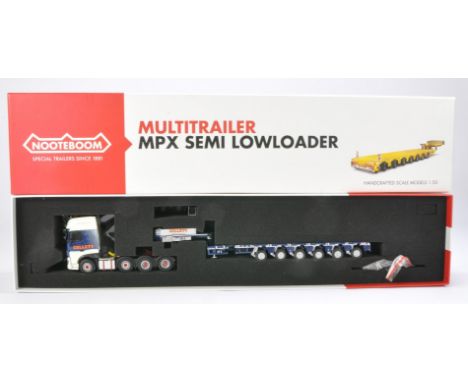 IMC / Tekno Model Truck issue comprising DAF SSC Euro 6 Nooteboom Trailer in the livery of Collett. Looks to be complete with