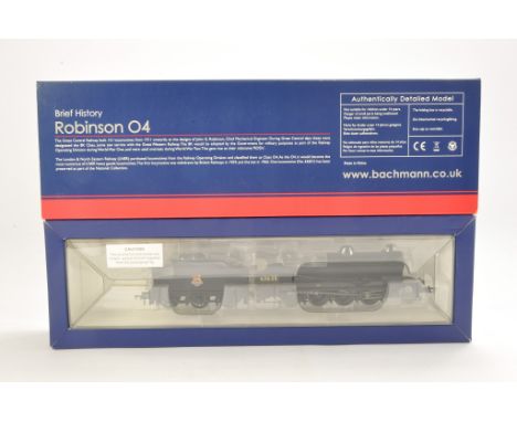 Model Railway comprising Bachmann no.31-002 Robinson 04 63635 BR Black Early Emblem, appears excellent with little or no sign