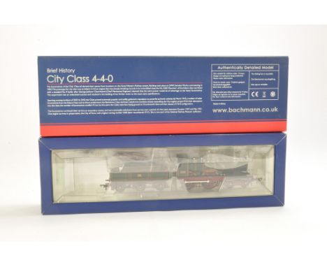Model Railway comprising Bachmann no.31-727 City Class 3439 'City of London' GWR Monogram, appears excellent with little or n