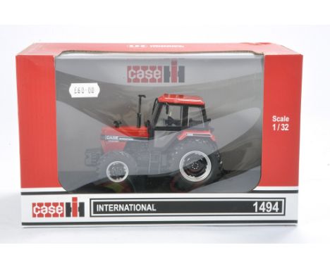 Universal Hobbies 1/32 Farm Model issue comprising Case International 1494 Tractor. Not previously removed from box, hence ex