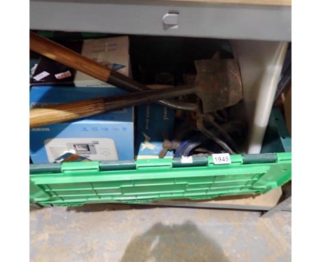Mixed tools and electricals to include G clamps and Canon printer. Not available for in-house P&amp;P 