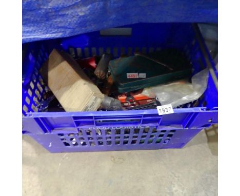 Collection of mixed tools including siphoning kits. Not available for in-house P&amp;P 