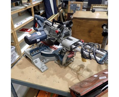 Bosch mitre saw 110v. Not available for in-house P&amp;P 