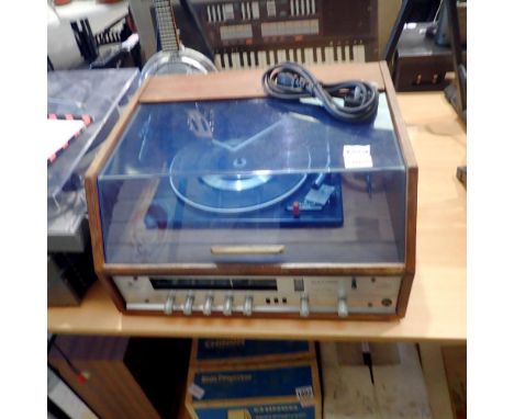 Dynatron Transpower SRX 25 turntable with Garrard 2025TC deck. Not available for in-house P&amp;P 