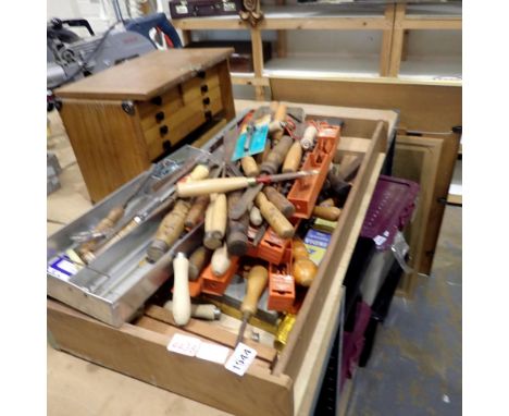 Quantity of mixed tools including chisels. Not available for in-house P&amp;P 