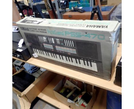 Yamaha PSS-470 keyboard, boxed. Not available for in-house P&amp;P