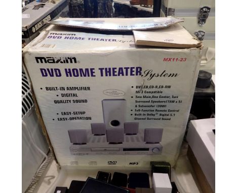 DVD home theatre. Not available for in-house P&amp;P 