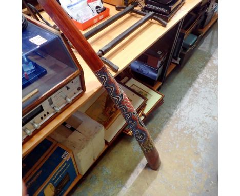 Didgeridoo for ornamental purposes. Not available for in-house P&amp;P 