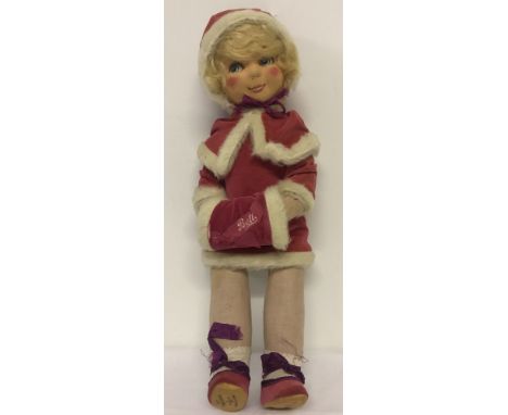 A c1930's Betty Oxo cloth Doll in original box by Dean's Rag Book Co.Ld. London. Fully jointed with painted face and blonde m