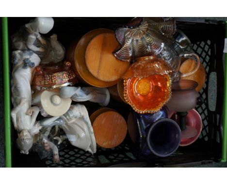 Unsorted mixed box to include Lladro & Nao 