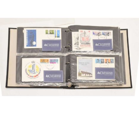Album of GB First Day Covers, many early examples including 1948 Olympic Games, Festival of Britain, etc.