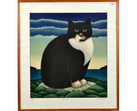 MARTIN LEMAN
Lithograph
Together with a watercolour by Bob Devereux
And two other watercolours. 