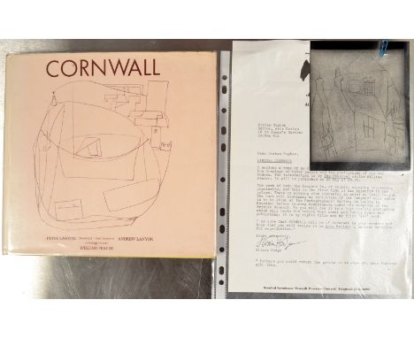 PETER AND ANDREW LANYON
A review copy of the book 'Cornwall'
First edition 1983
Sold together with a letter from the publishe