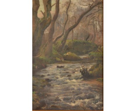 SAMUEL JOHN LAMORNA BIRCH
Lamorna stream
Oil on canvas
45 x 30cm
This painting was a wedding gift in 1925 from the artist to 