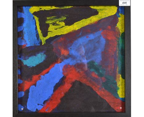 ANTHONY FROST 
Monotype plate, White Lightning 
Acrylic on perspex panel 
Signed and inscribed to the back
41 x 41cm  Framed 