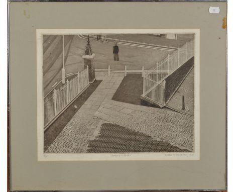 DEREK WILKINSON
Two etchings
