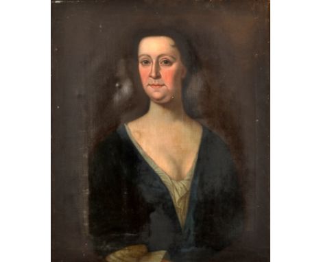 Mid 18th century English School
Portrait of a lady 
Oil on canvas 
75 x 62.5cm. 