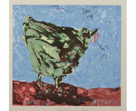 JULIAN DYSON
Early Bird
Lithograph #1/50
Signed, inscribed and numbered
41 x 44cm.